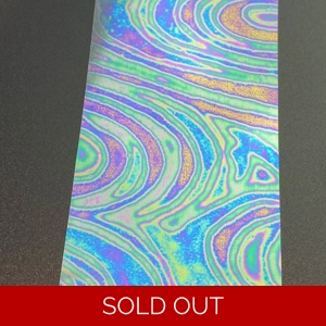 Clear Rainbow 2 Nail Art Foil - 1 Meter